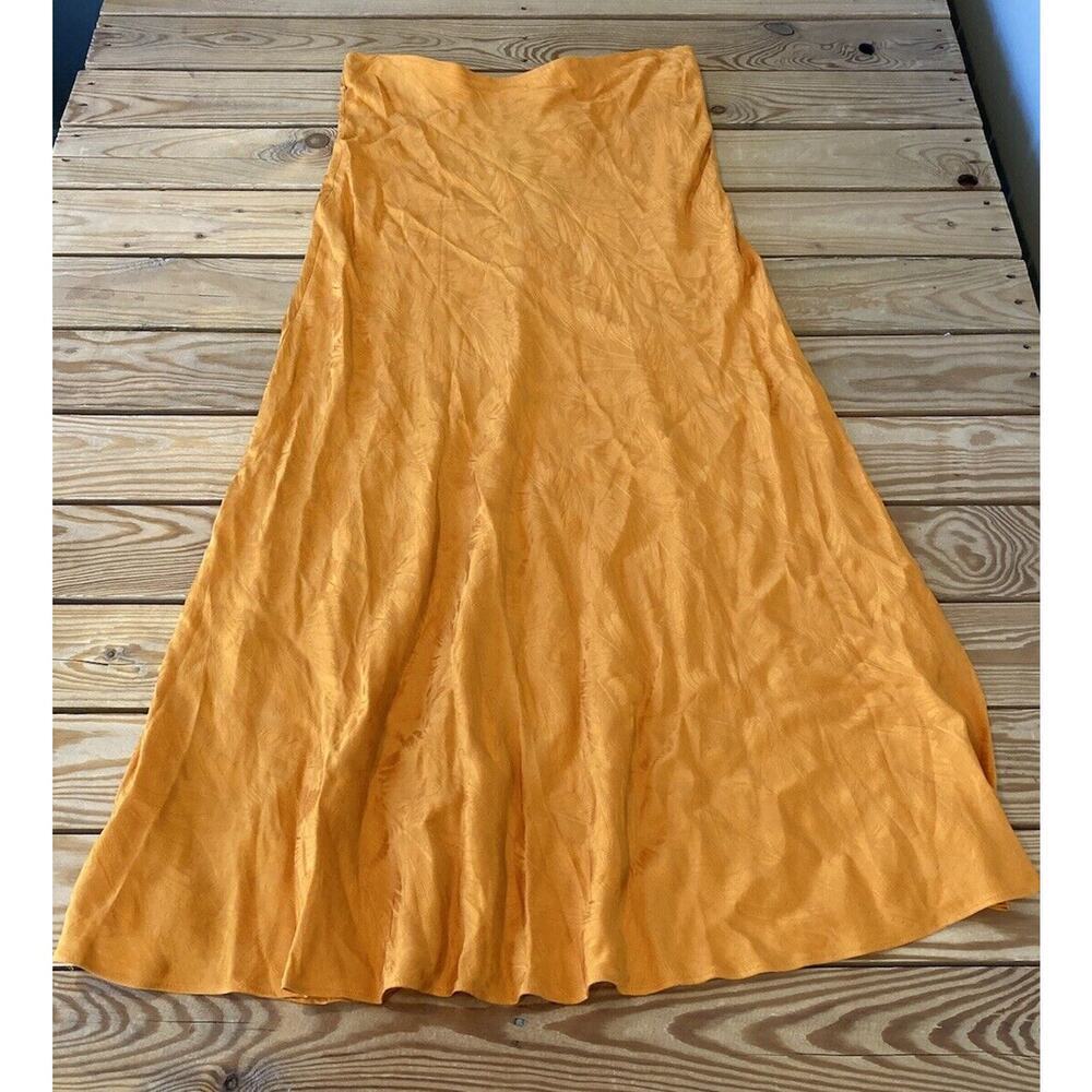 NWT Autograph Midi Skirt Size 14 (US 10) Women’s Tangerine